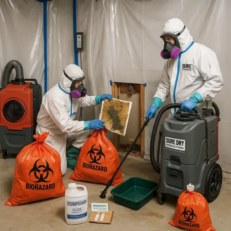 Contaminated Water Handling Protocols process in Sutherlin, OR