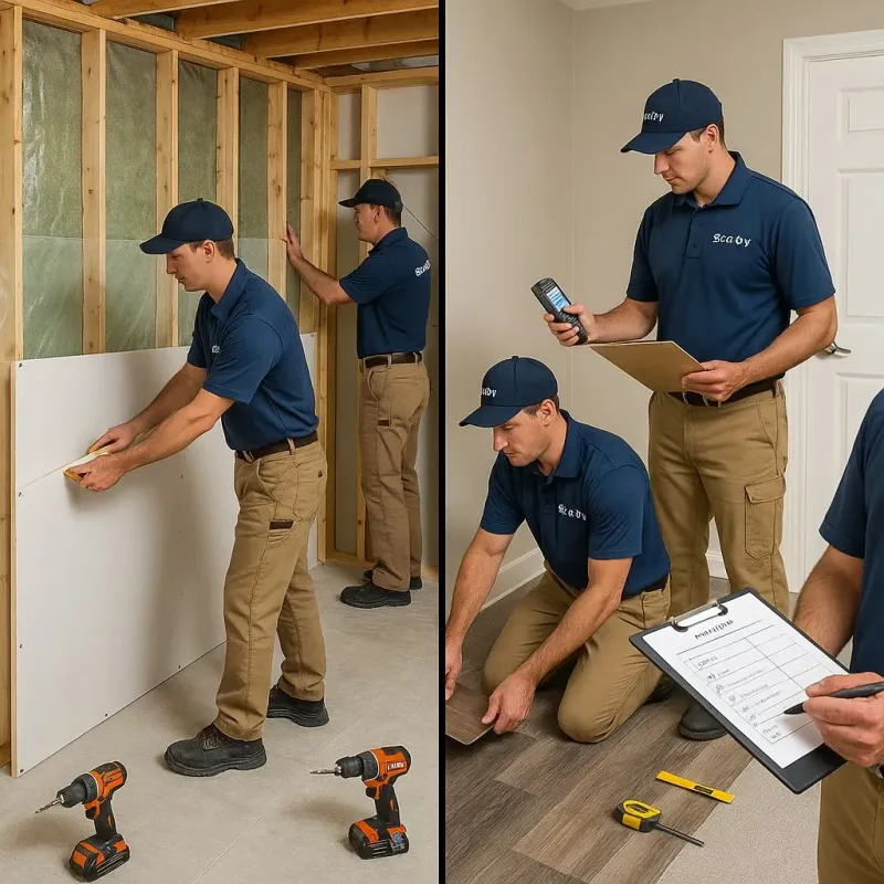 Repairs and Reconstruction process in Sutherlin, OR