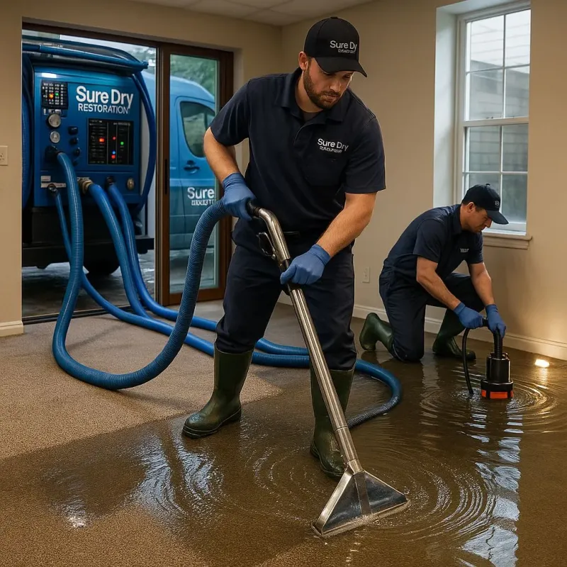 Water Extraction and Removal process in Sutherlin, OR